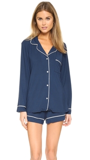 Eberjey Gisele Long Sleeve Pajama Set