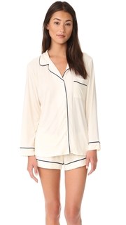 Eberjey Gisele Long Sleeve PJ Set