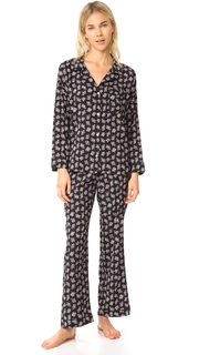 Eberjey x Rebecca Taylor Long PJ Set