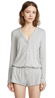 Eberjey Maya Long Sleeve Teddy