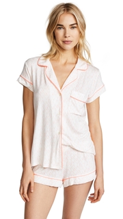 Eberjey Sweet Heart Shorts PJ Set