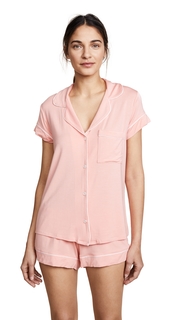 Eberjey Gisele Short Sleeve PJ Set
