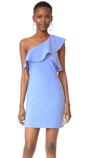 Elizabeth and James Jerard One Shoulder Ruffle Dress