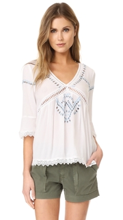 Ella Moss Broderie Anglaise Blouse