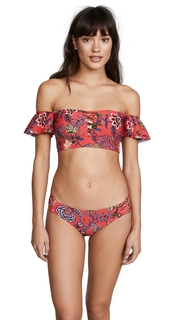 Ella Moss Floral Romance Off Shoulder Top