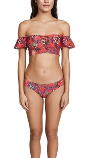 Ella Moss Floral Romance Side Strap Bottoms