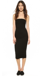 Enza Costa Strapless Rib Dress