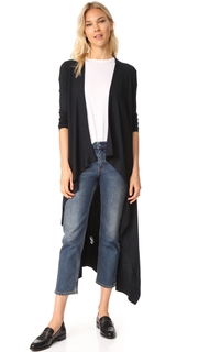 Enza Costa Ribbed Duster Cardigan