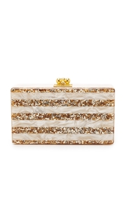 Edie Parker Jean Striped Clutch