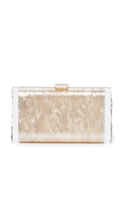 Edie Parker Lara Solid Clutch