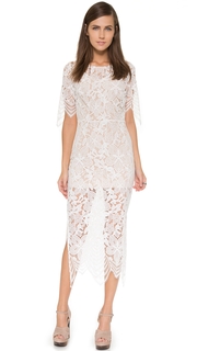 For Love &amp; Lemons Luna Maxi Dress