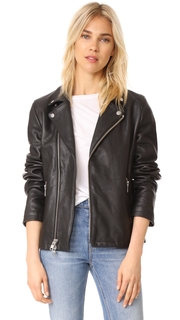 FRAME Oversized Moto Jacket