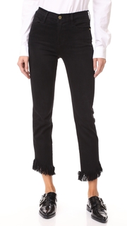 FRAME Le High Straight Jeans