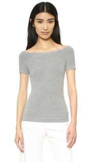 GETTING BACK TO SQUARE ONE Off Shoulder Tee