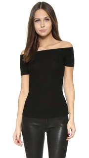 GETTING BACK TO SQUARE ONE Off Shoulder Tee
