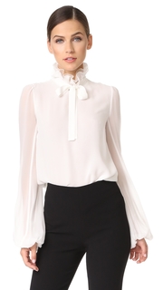 Giambattista Valli Ruffle Blouse