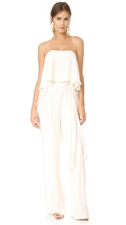 Halston Heritage Strapless Jumpsuit
