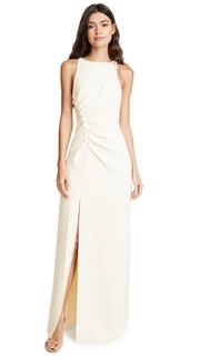 Halston Heritage Ruched Gown