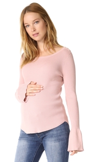 HATCH Tulip Sleeve Sweater