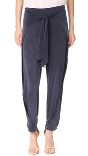 Haute Hippie Front Tie Harem Pants