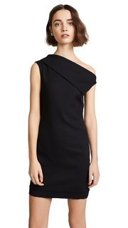 Helmut Lang Asymmetrical Mini Dress