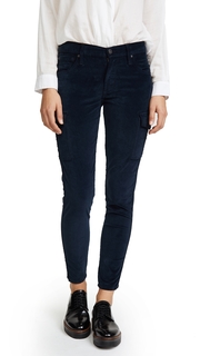 James Jeans Twiggy Velvet Ankle Cargo Pants