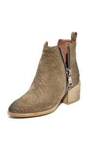 Jeffrey Campbell Boone Stacked Heel Booties