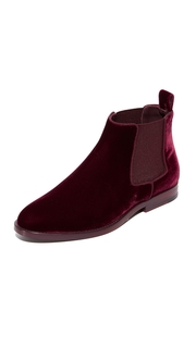 Jenni Kayne Velvet Chelsea Booties