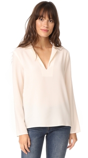 Jenni Kayne Crepe Lapel Top