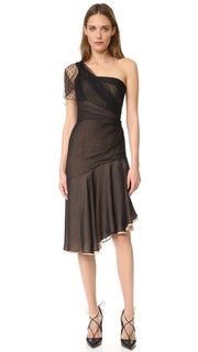 J. Mendel One Shoulder Asymmetrical Dress