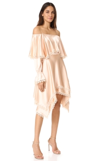 Jonathan Simkhai Off Shoulder Ruffle Dress