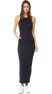James Perse Sleeveless Pocket Maxi Dress