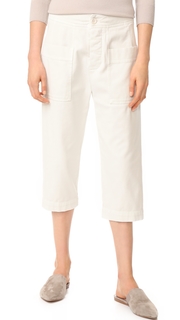 James Perse Cropped Work Pants