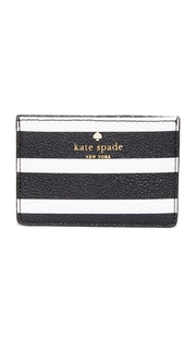 Kate Spade New York Hyde Lane Stripe Card Holder
