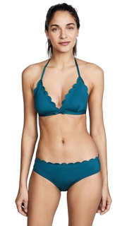 Kate Spade New York Scalloped Triangle Bikini Top