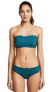 Kate Spade New York Scalloped Bandeau Bikini Top