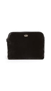 Kate Spade New York Watson Lane Briley Velvet Makeup Bag