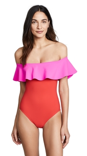 Karla Colletto Jay Off the Shoulder One Piece