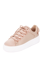 KENDALL + KYLIE Rae III Satin Sneakers