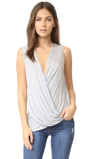 Lanston Asymmetrical Surplice Top