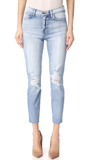 LAGENCE El Matador French Slim Destrcuted Raw Hem Jeans