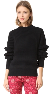 Line &amp; Dot Beau Ruffle Sweater