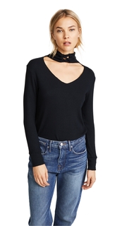 LNA Laced Up Turtleneck