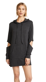 LNA Hoodie Sweatshirt Dress