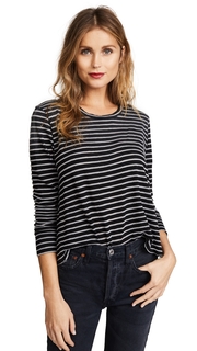 LNA Faded Stripe Long Sleeve Tee