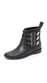 Loeffler Randall Nash Buckled Rain Booties