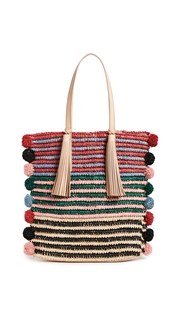 Loeffler Randall Cruise Tote With Poms
