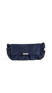 Loeffler Randall Ruffled Tab Clutch