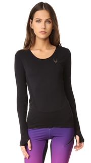 Lucas Hugh Core Technical Knit Long Sleeve Top