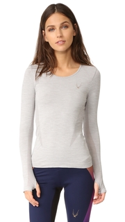 Lucas Hugh Core Technical Knit Long Sleeve Top